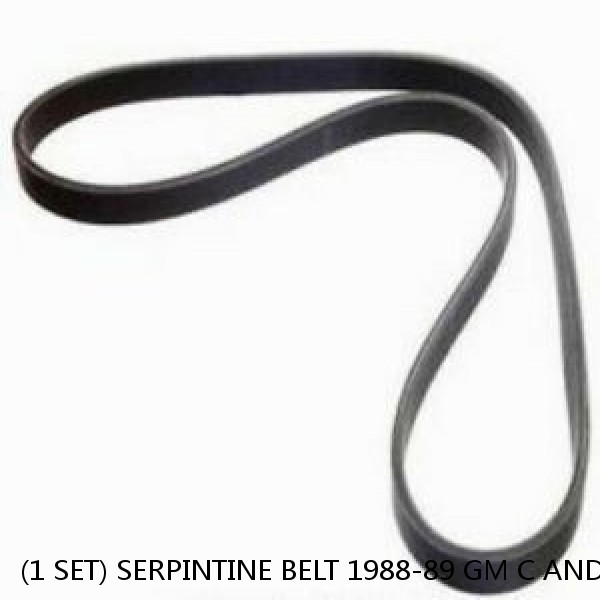 (1 SET) SERPINTINE BELT 1988-89 GM C AND K SERIES TRUCK 5.7L P/N K061025