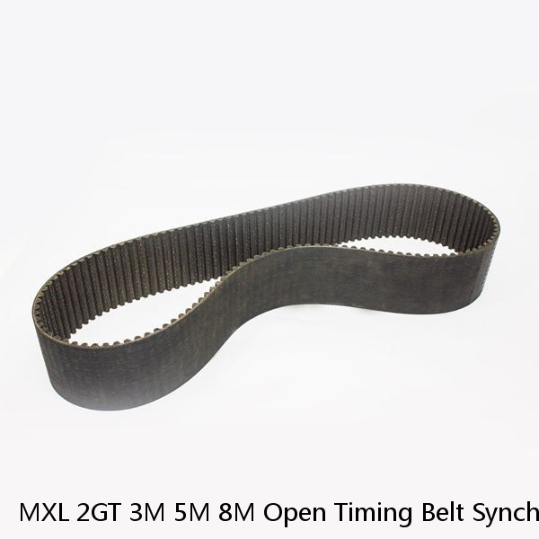 MXL 2GT 3M 5M 8M Open Timing Belt Synchronous Rubber for Pulleys Transmission