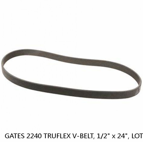GATES 2240 TRUFLEX V-BELT, 1/2" x 24", LOT OF 2, NNB #1 small image