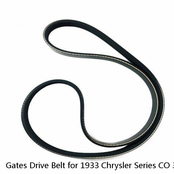 Gates Drive Belt for 1933 Chrysler Series CO 3.7L L6 - Accessory Alternator lt #1 small image