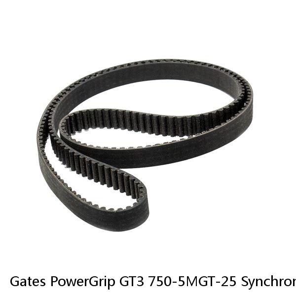 Gates PowerGrip GT3 750-5MGT-25 Synchronous Timing Belt USA Made #1 small image