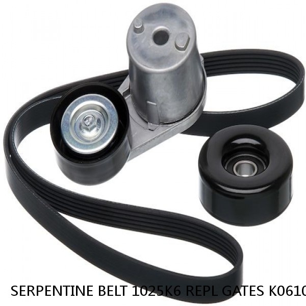 SERPENTINE BELT 1025K6 REPL GATES K061025 - 5061025 - 2005 FORD F150 4.6L w A/C #1 image