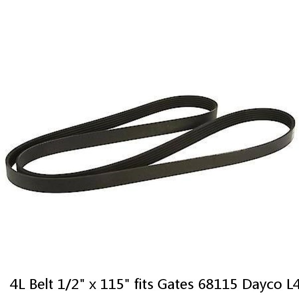 4L Belt 1/2" x 115" fits Gates 68115 Dayco L4115 Goodyear 841150 248-115 #1 image