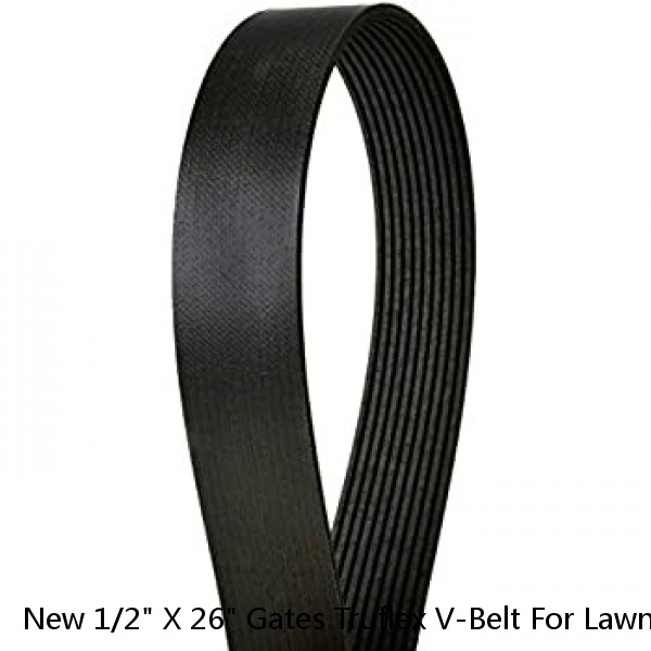 New 1/2" X 26" Gates Truflex V-Belt For Lawn Mowers/Other Applications #1 image