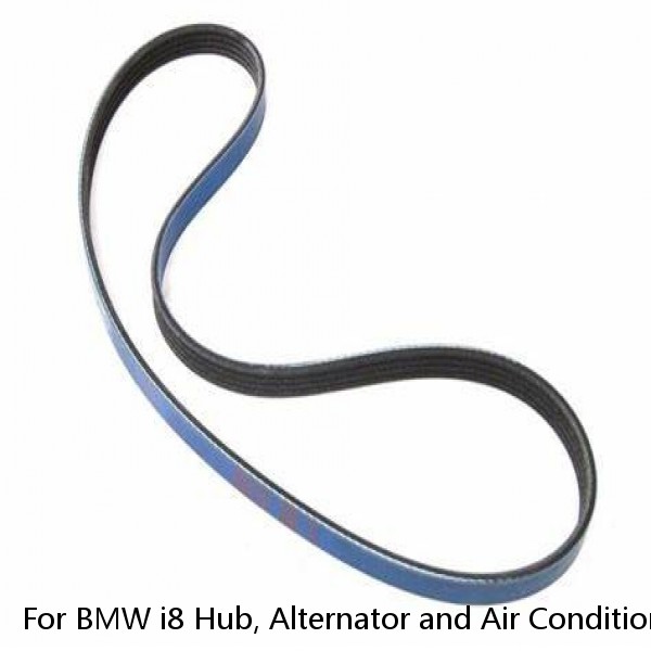 For BMW i8 Hub, Alternator and Air Conditioning Serpentine Belt Gates K080375 #1 image
